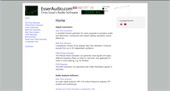 Desktop Screenshot of esseraudio.com